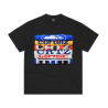 T-shirt Corteiz Empilé (Stacked Logo) - Blanc Oversize