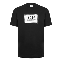 T-shirt CP Company - Noir Slim